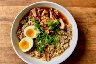 Ramen Bowl & Steamed Buns Cooking For Two People (BYOB)